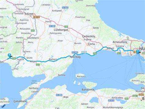 istanbul kazdağları yol haritası